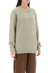 Lemaire sweater in melange-effect brushed yarn