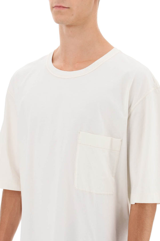Lemaire oversized t-shirt with patch pocket