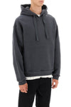 Lemaire hoodie in fleece-back cotton
