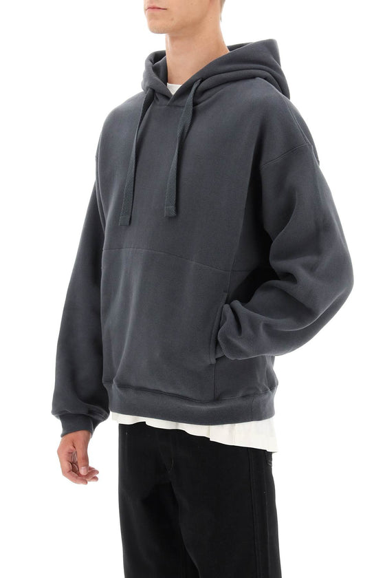 Lemaire hoodie in fleece-back cotton