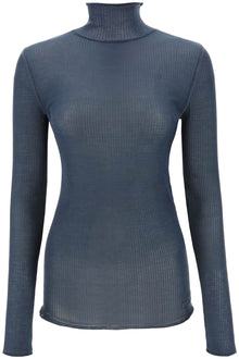  Lemaire seamless silk turtleneck sweater