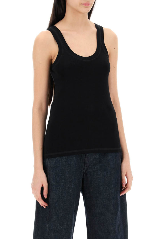 Lemaire ribbed sleeveless top with