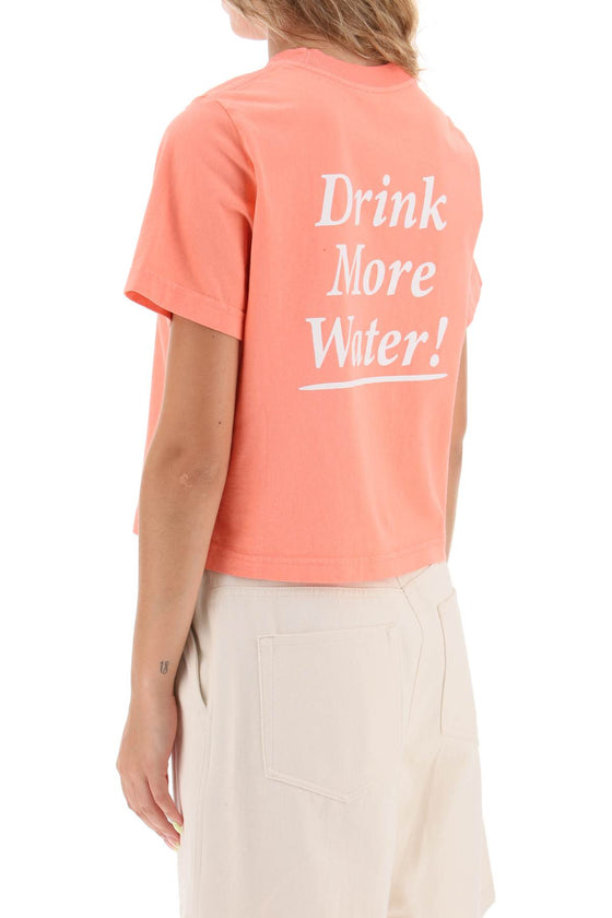 Sporty rich 'drink more water' t-shirt