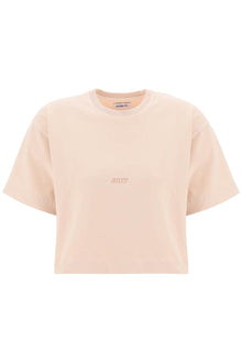  Autry boxy t-shirt with debossed logo