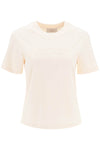 Agnona t-shirt with embroidered logo