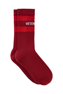  Vetements logoed socks