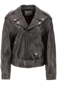  Isabel marant barbara jacket in vintage leather