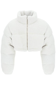  Vtmnts cropped shearling puffer jacket