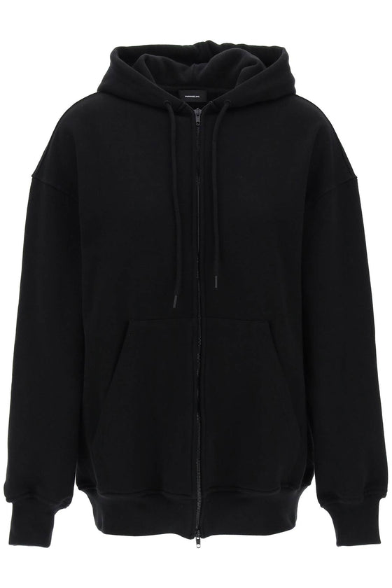 Wardrobe.nyc oversized zip-up hoodie