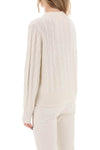 Guest in residence twin cable cashmere sweater