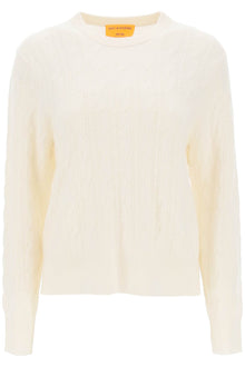  Guest in residence twin cable cashmere sweater