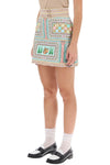 Casablanca le labyrinthe quilted mini skirt