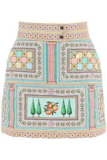  Casablanca le labyrinthe quilted mini skirt