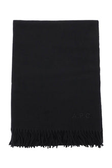  A.p.c. alix brodée wool scarf