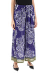 Etro cropped palazzo wide