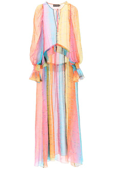  Siedres 'alora' long silk chiffon dress