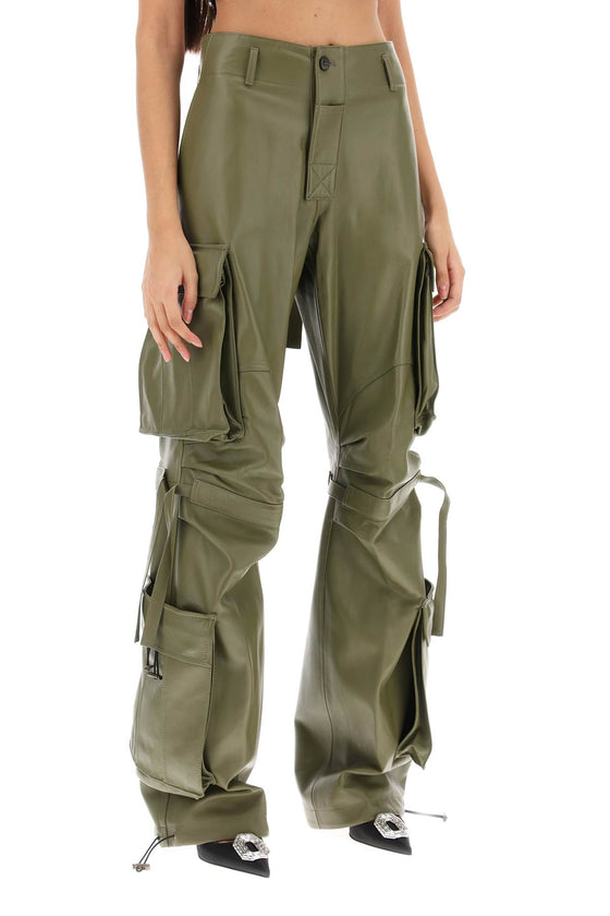 Darkpark lilly cargo pants in nappa leather