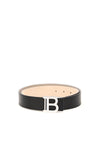 Balmain b-belt leather belt