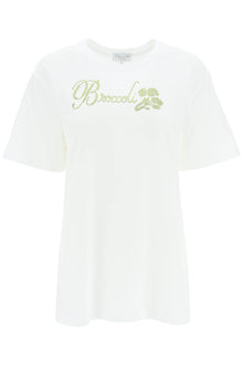  Collina strada organic cotton t-shirt with rhinestones