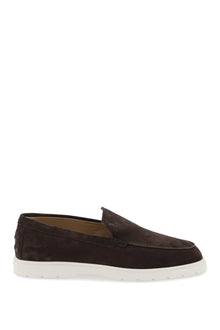  Tod's suede loafers