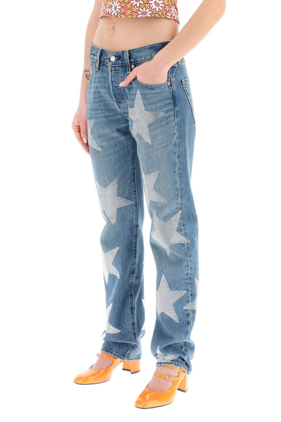 Collina strada 'rhinestone star' jeans x levis
